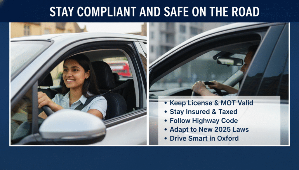 Driving License Laws UK 2025 - Oxford Driving Rules Explained