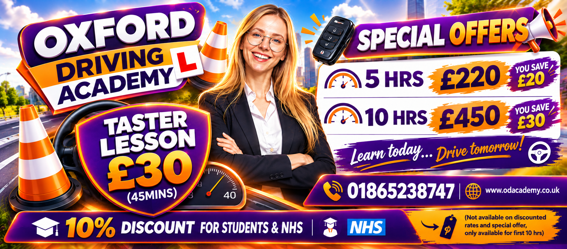 Oxford Driving Academy Special Offers