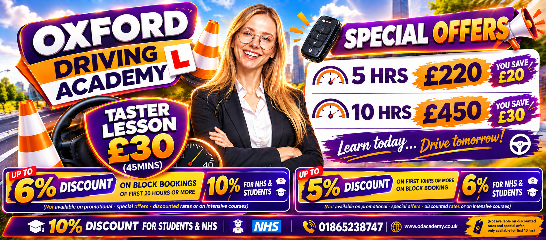 Oxford Driving Academy Special Offers